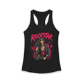 ROCKSTAR Tank Top Brunette Beauty 80s Rock Style