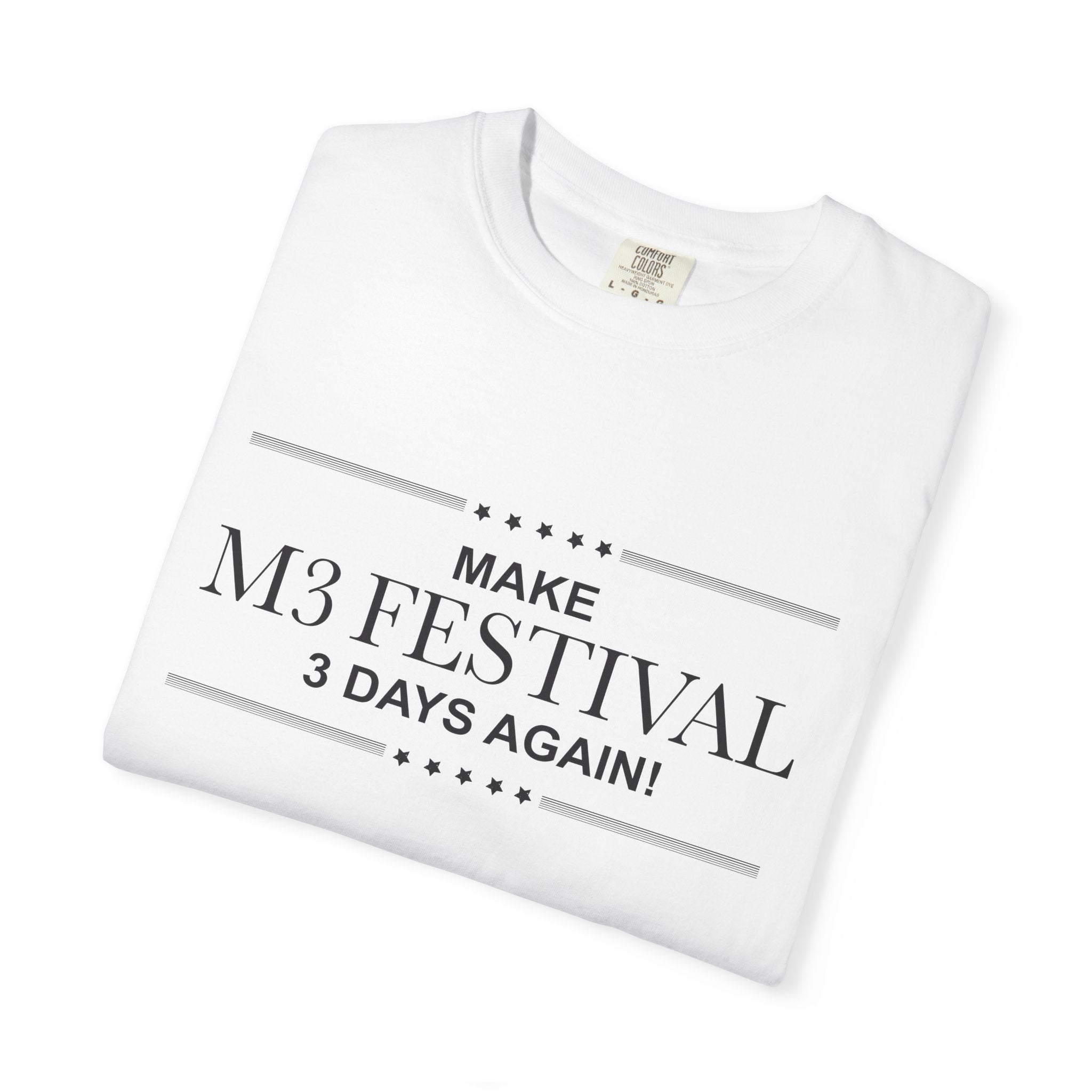 Make M3 3 Days Again - White Shirt