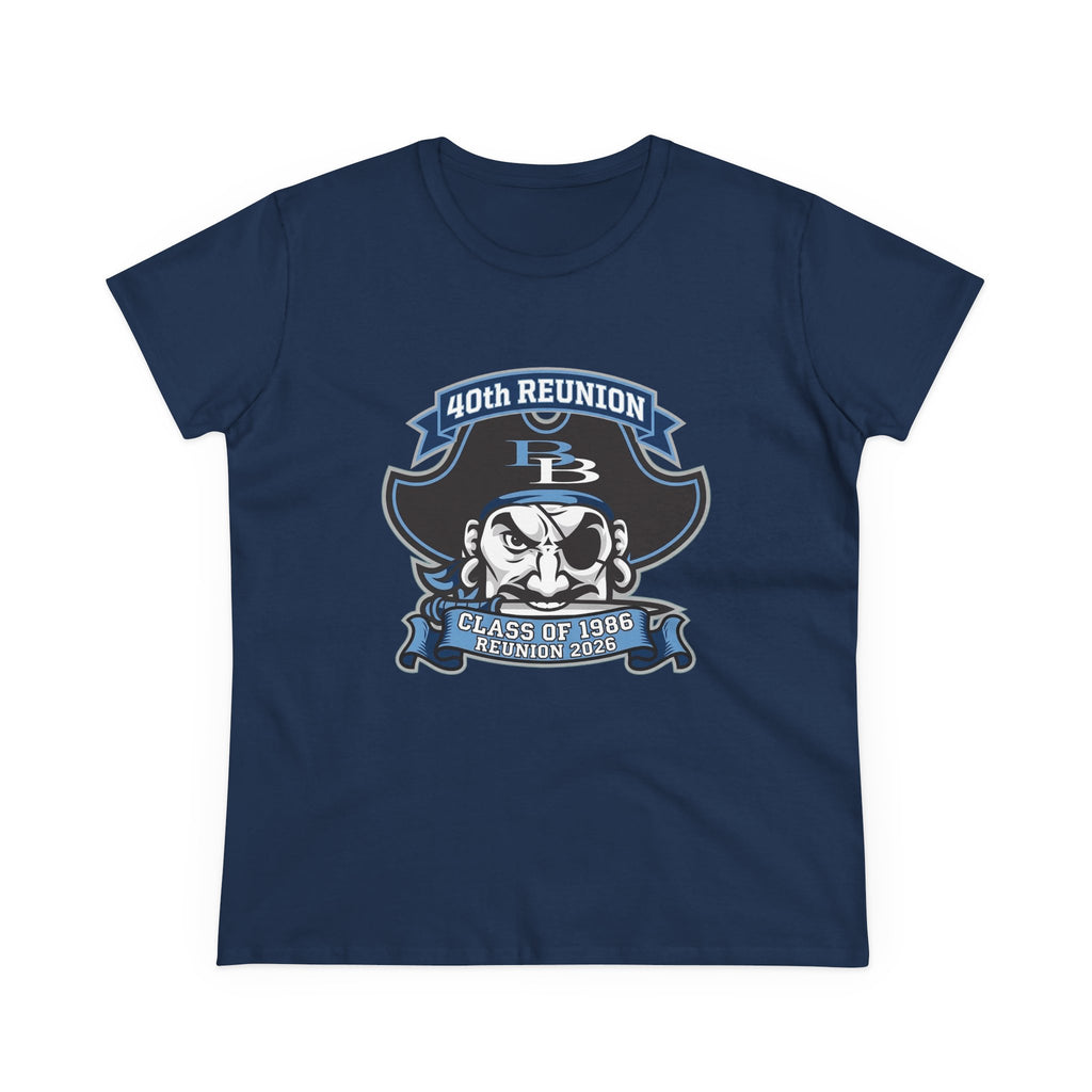 Pirate Mascot 40th Reunion Tee | Class of 1986 Reunion 2026