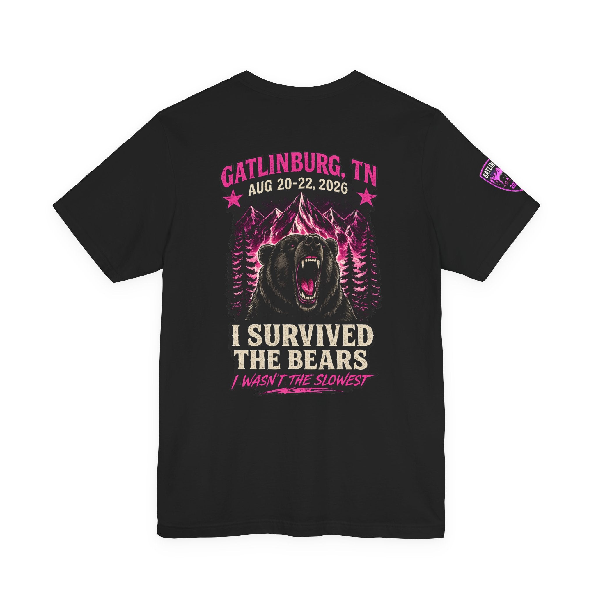 Brunette Got Banged in Gatlinburg Shirt, Funny Bear Survival Tee