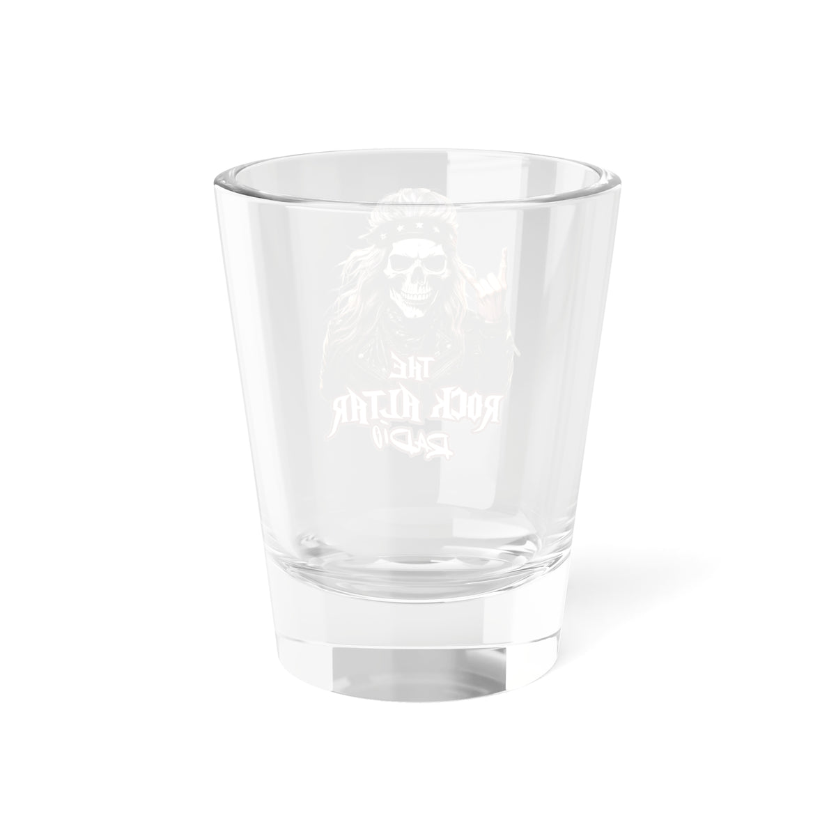 Rock Altar Skull Shot Glass — 1.5oz Heavy Metal Shooter