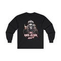 Unisex Long Sleeve Tee - The Rock Altar Radio Skull Design