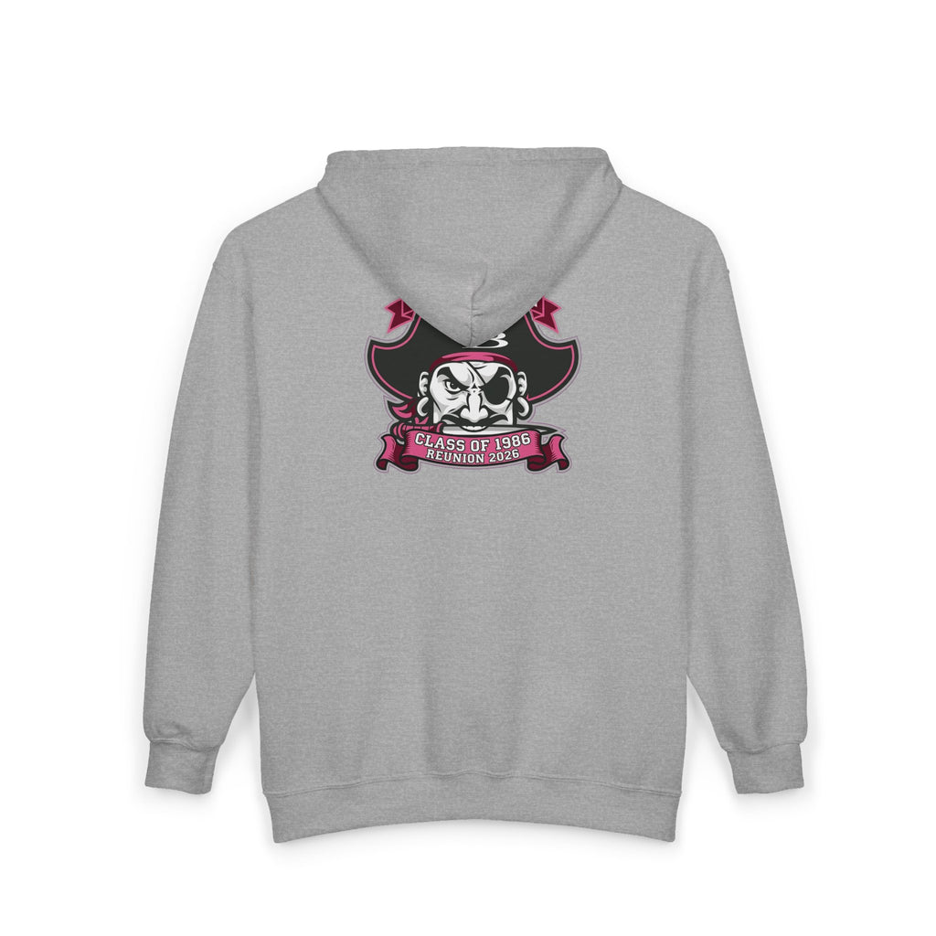Official 40th Anniversary for the Class of 1986 Burrell High School Hoodie - 2026 Pink