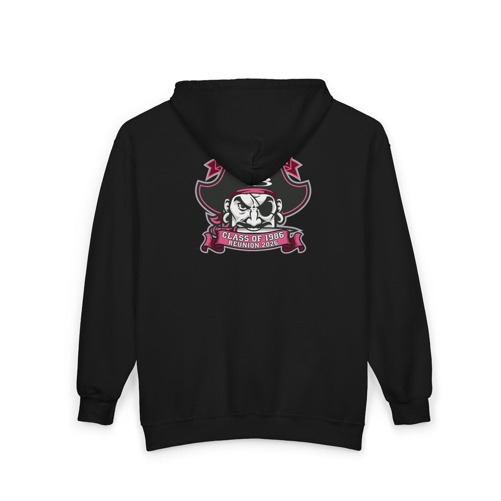 Official 40th Anniversary for the Class of 1986 Burrell High School Hoodie - 2026 Pink