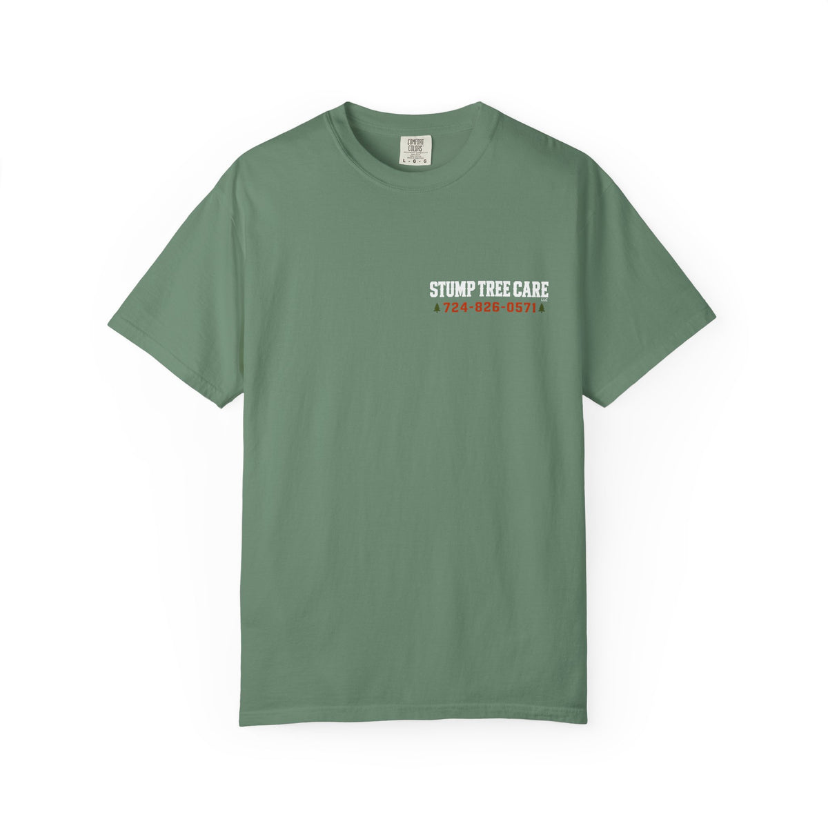 Stump Tree Care T-Shirt (Small Logo)
