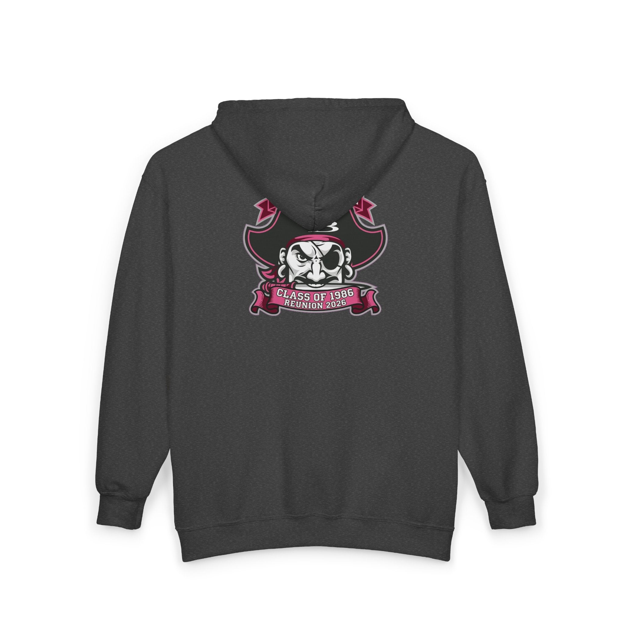 Official 40th Anniversary for the Class of 1986 Burrell High School Hoodie - 2026 Pink