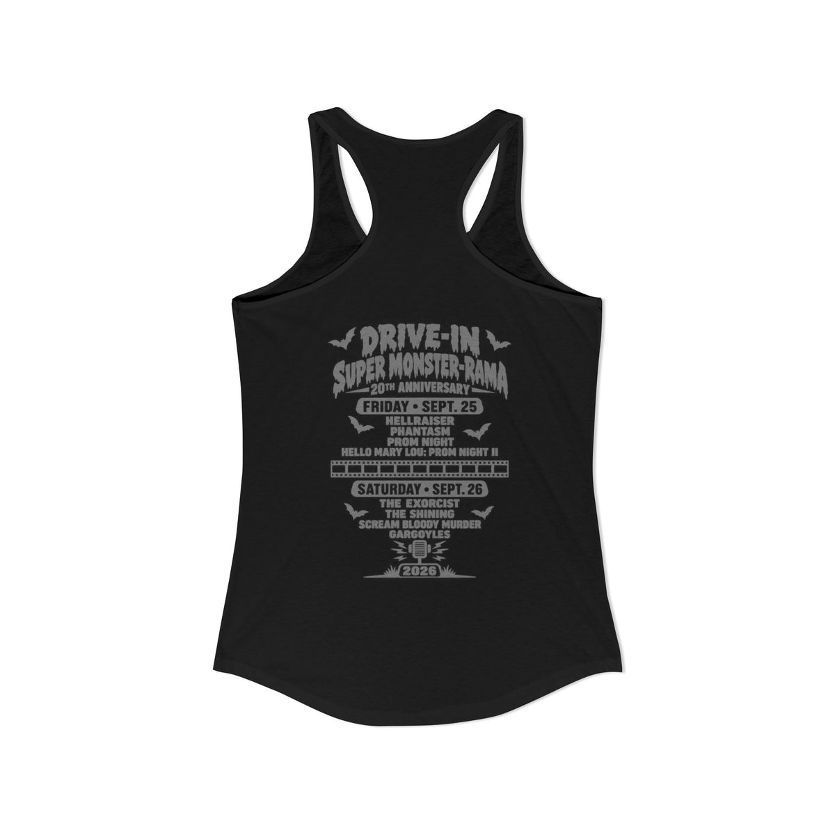 Monster Rama Tank - back only