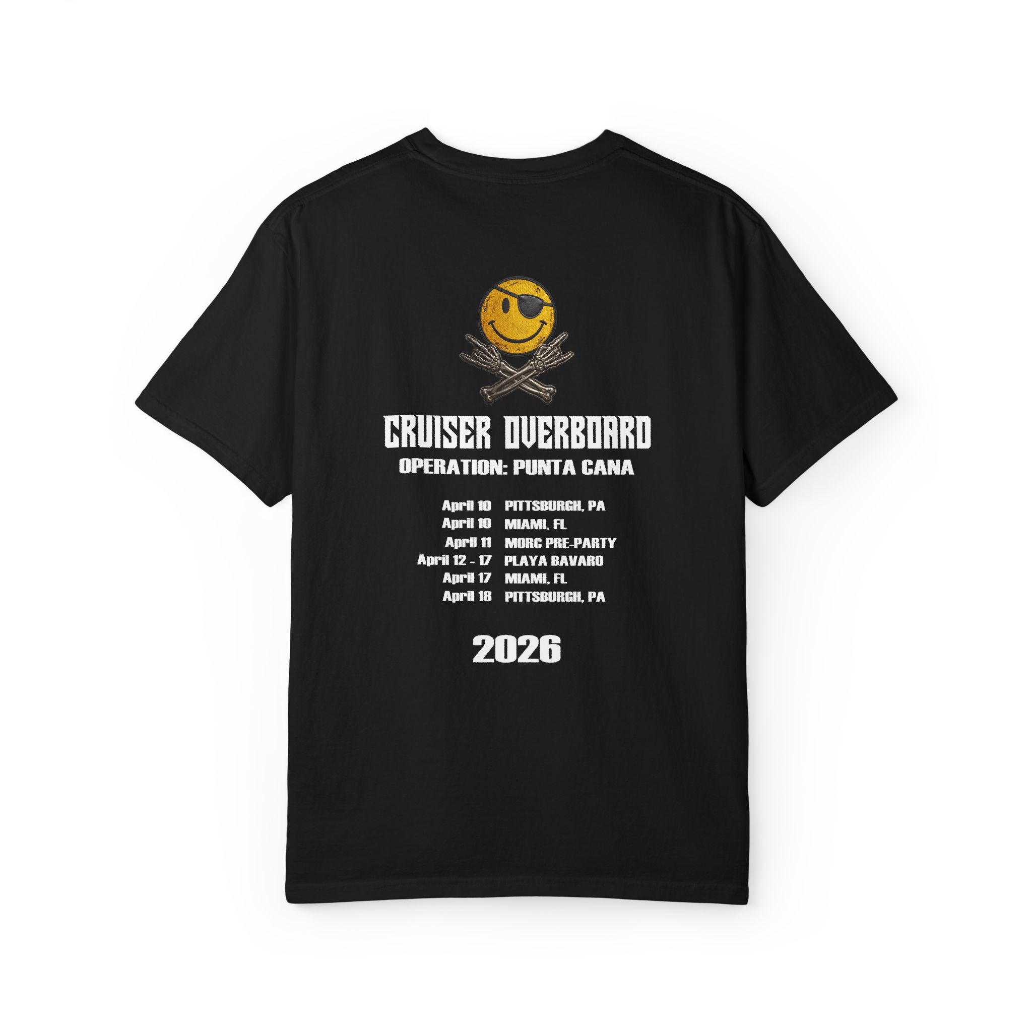 Cruiser Overboard Shirt-Pittsburgh Yellow