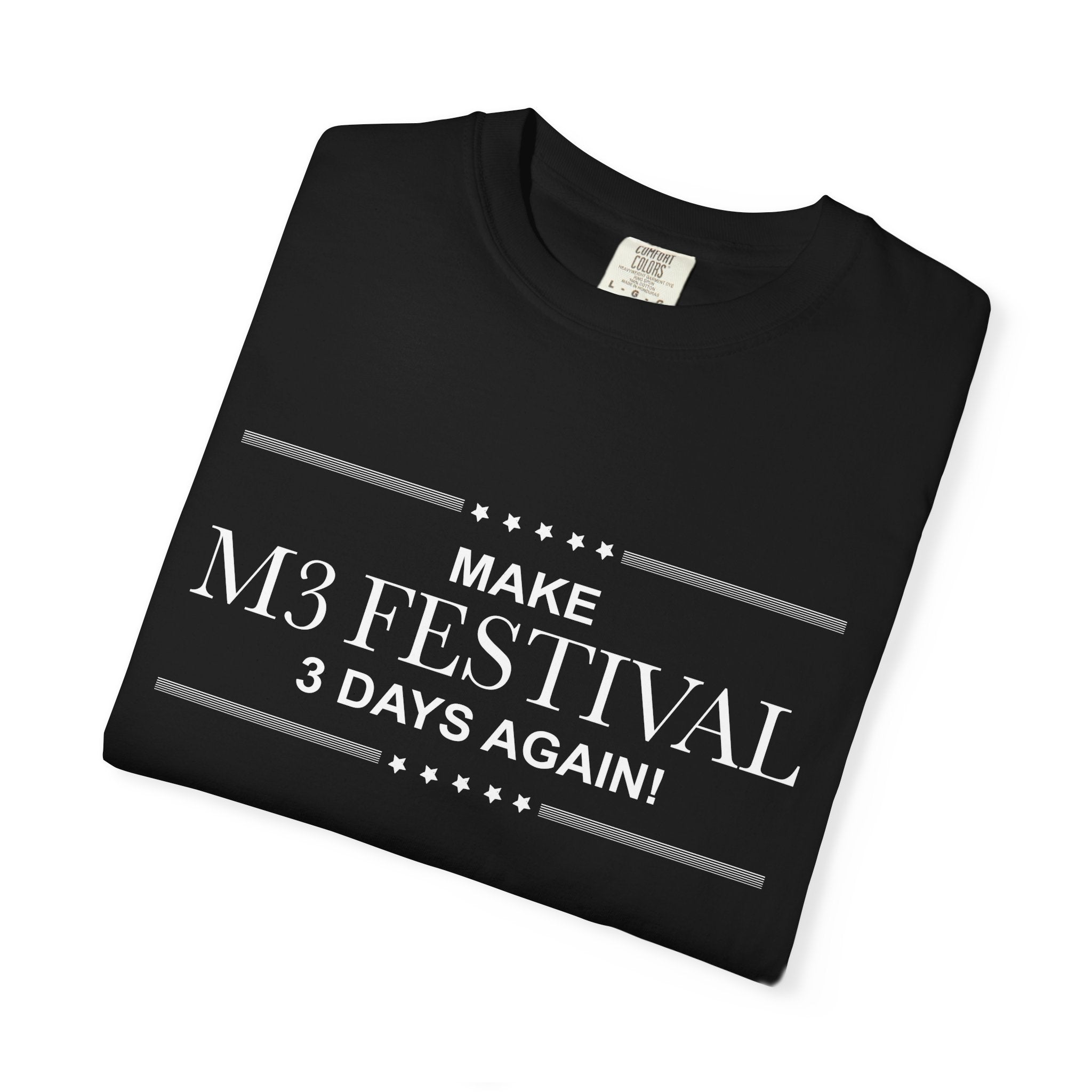 Make M3 3 Days Again - Black Shirt
