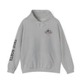 True North Light Color Hoodie — Mountain Photography Graphic Hooded Sweatshirt