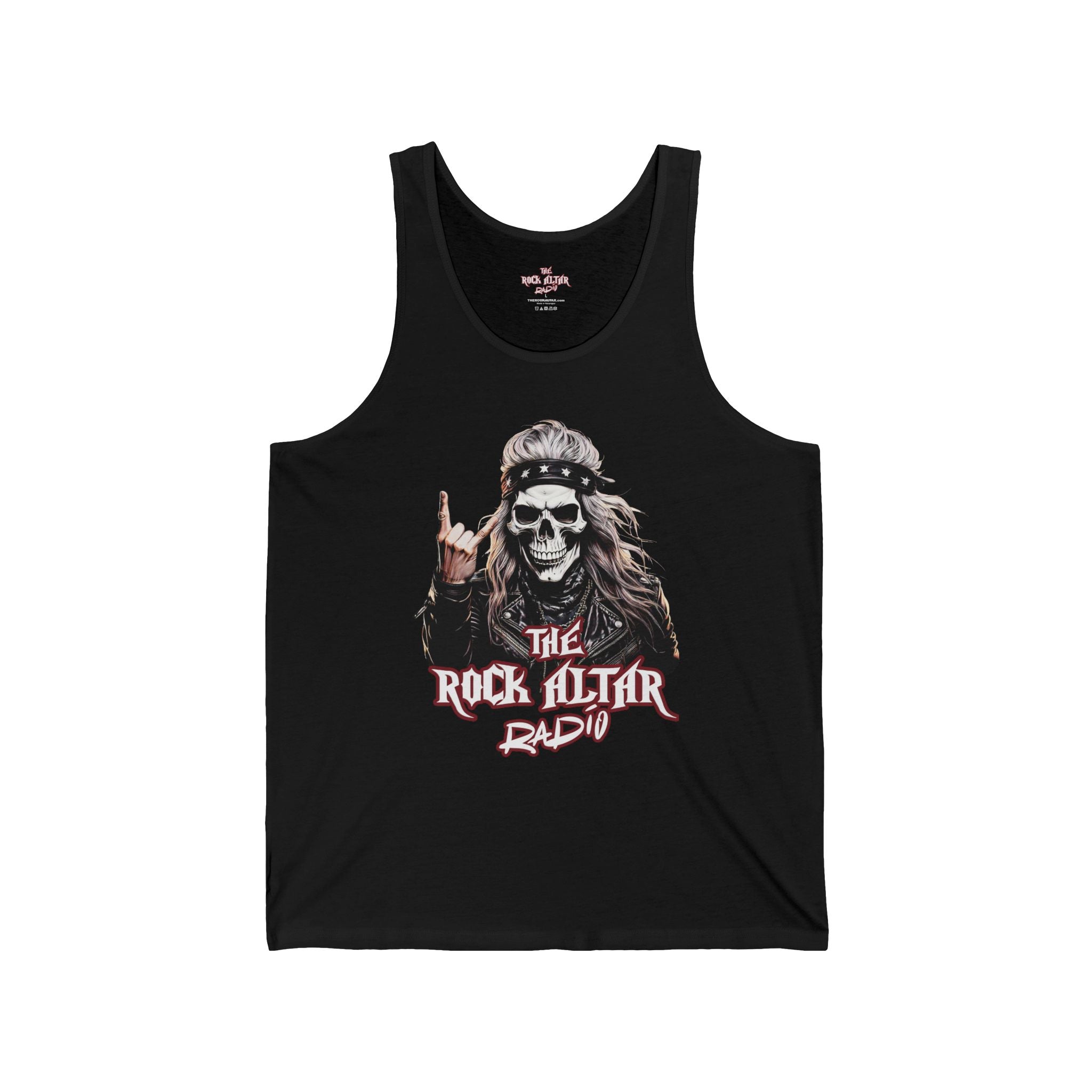 Rock Altar Radio Unisex Jersey Tank (May 2025)