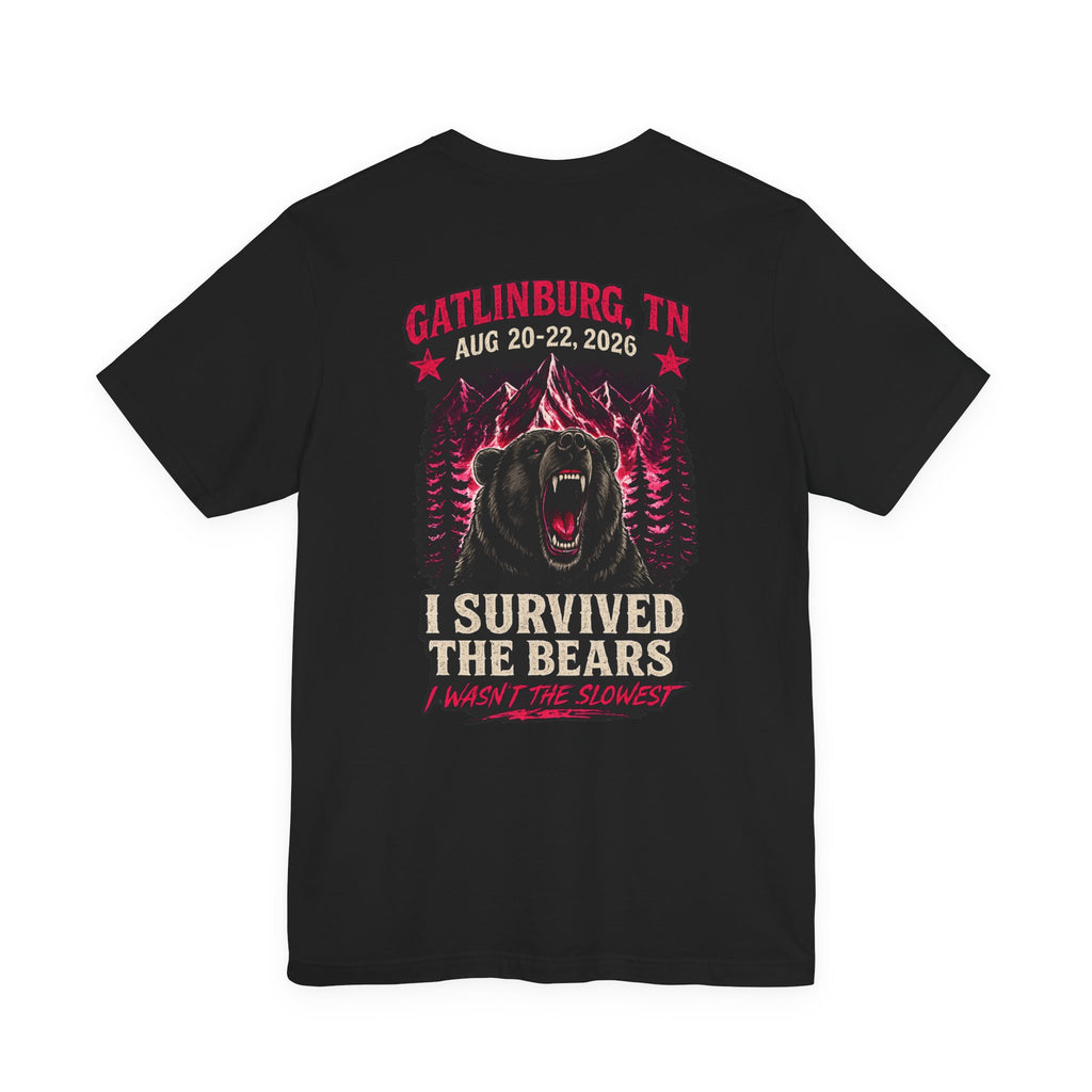 Got Banged in Gatlinburg Shirt, Funny Bear Survival Tee, 80s Rock Weekend Shirt, Skull Concert Shirt, Gatlinburg Tennessee Shirt
