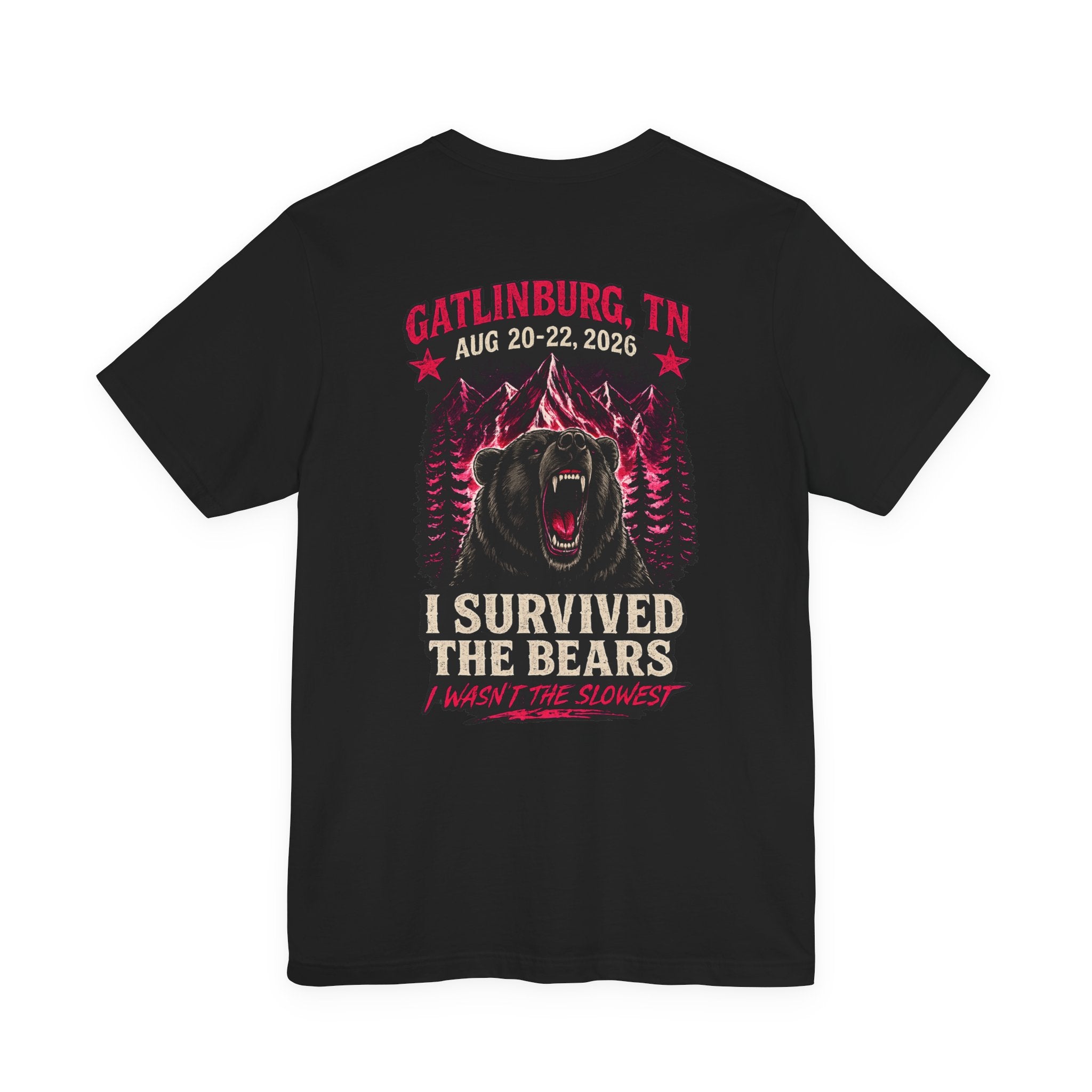 Got Banged in Gatlinburg Shirt, Funny Bear Survival Tee, 80s Rock Weekend Shirt, Skull Concert Shirt, Gatlinburg Tennessee Shirt