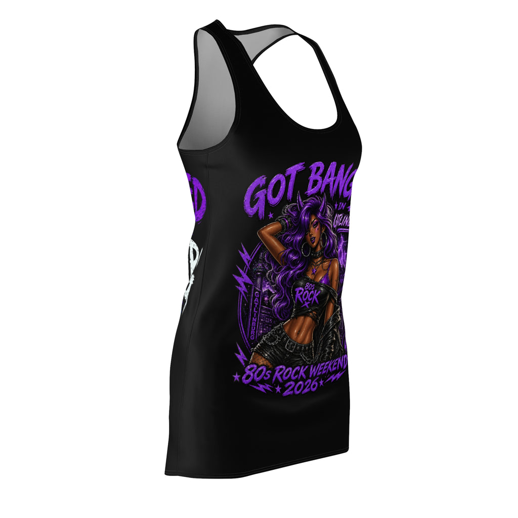 Got Banged in Gatlinburg, Dress, Racerback Tanned Rocker Pinup 80s Rock Weekend 2026