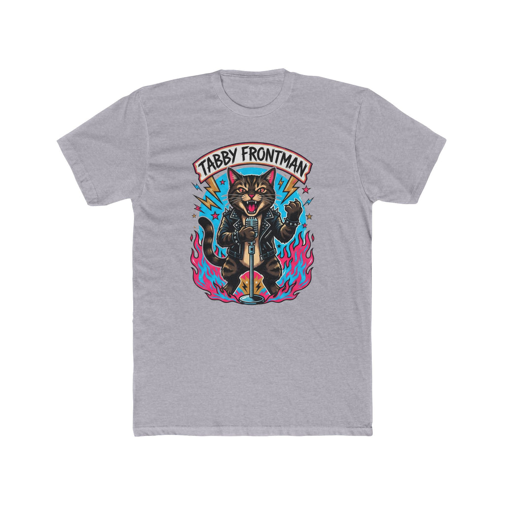 Tabby the singer Tee | Cat Playing Drums Graphic T-Shirt