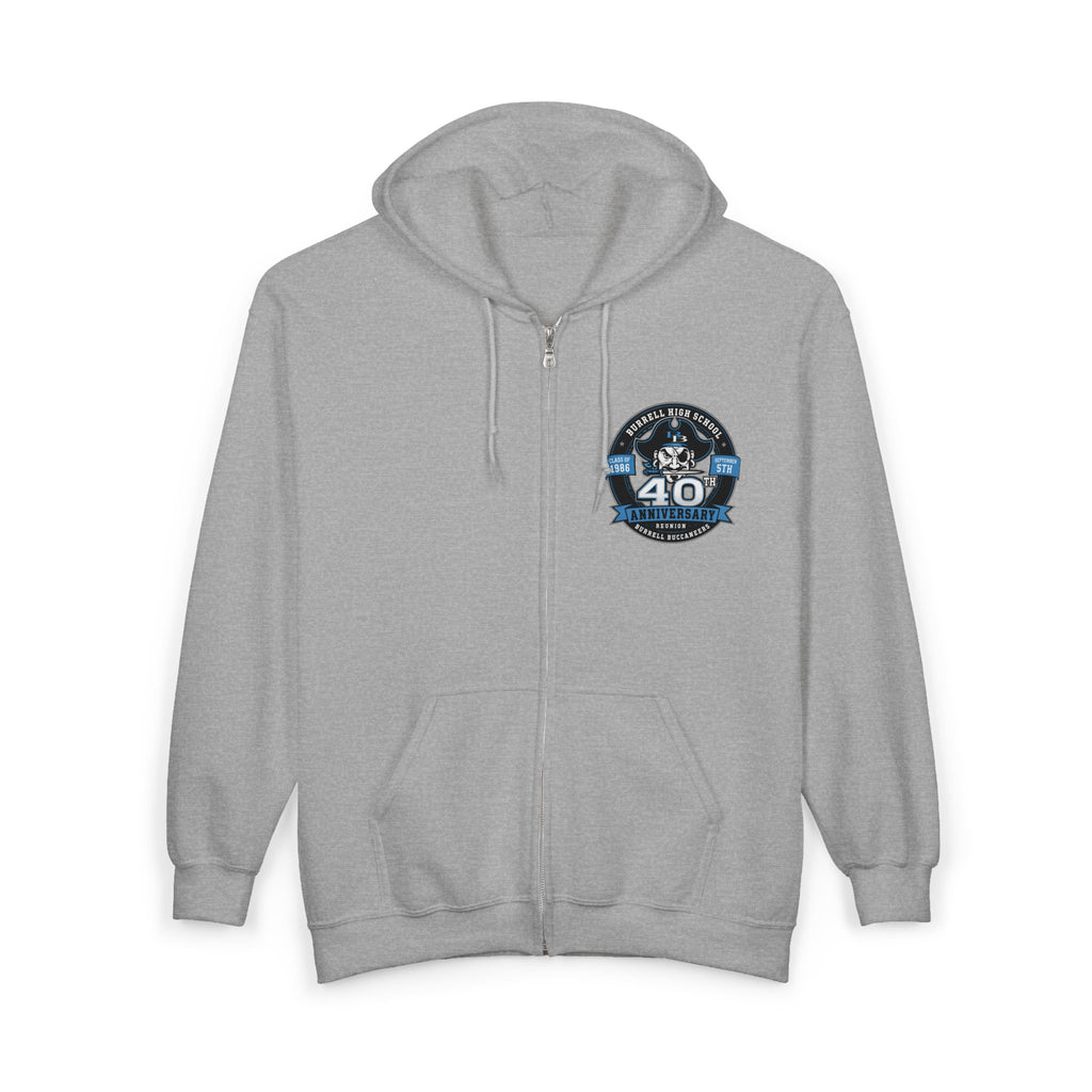 Official 40th Anniversary for the Class of 1986 Burrell High School Hoodie - 2026 Blue
