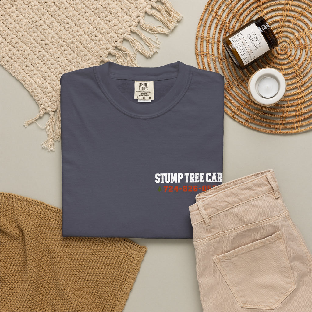 Stump Tree Care T-Shirt (Small Logo)