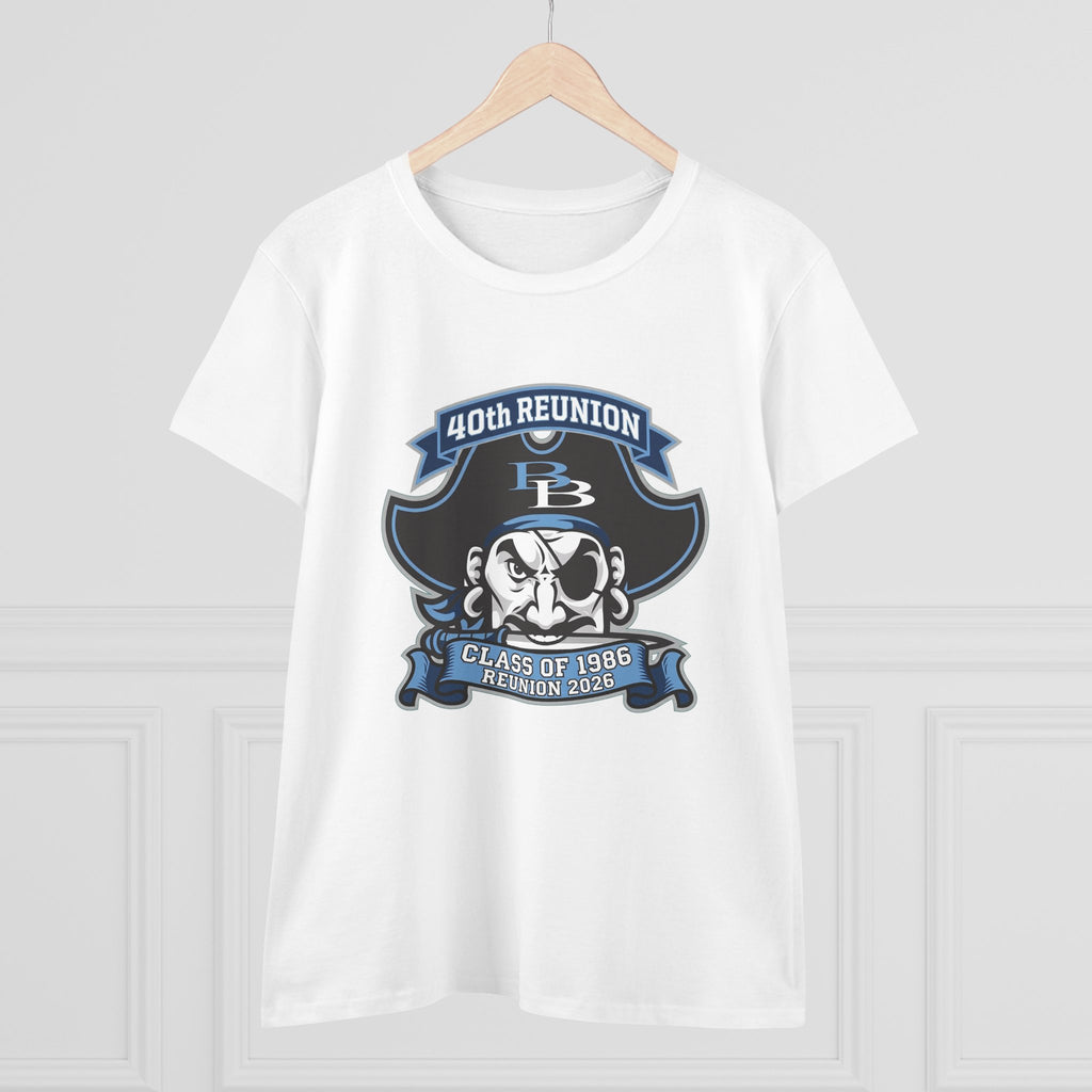 Pirate Mascot 40th Reunion Tee | Class of 1986 Reunion 2026