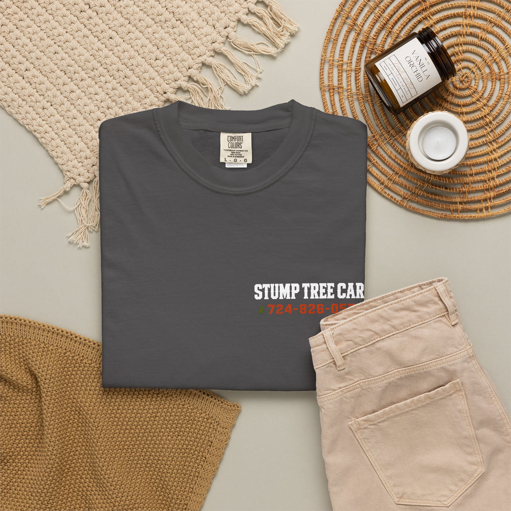 Stump Tree Care T-Shirt (Small Logo)