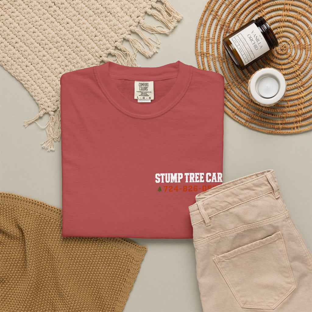 Stump Tree Care T-Shirt (Small Logo)