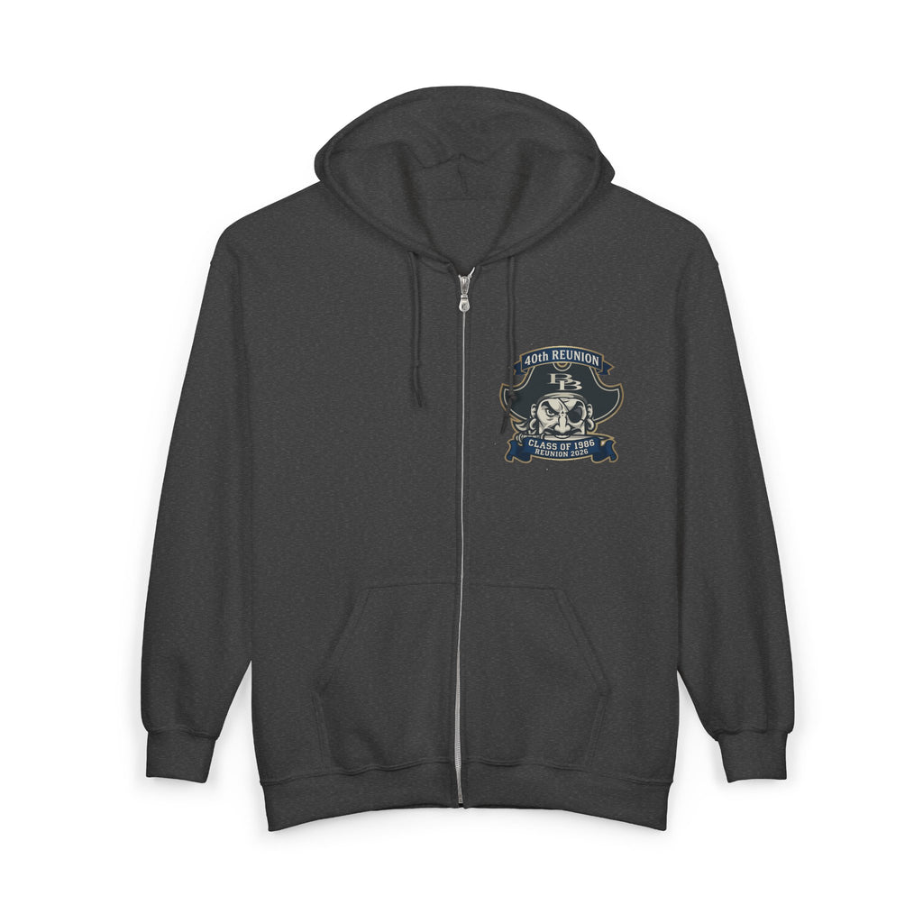 Official 40th Anniversary for the Class of 1986 Burrell High School Hoodie - 2026 Blue/Gold (Front Only)