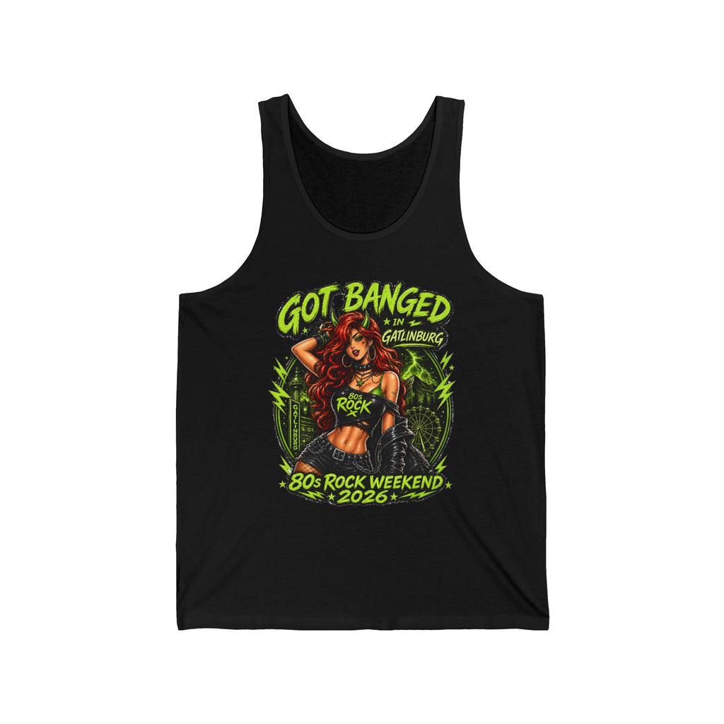 Got Banged Gatlinburg - Wild Green Tank Top