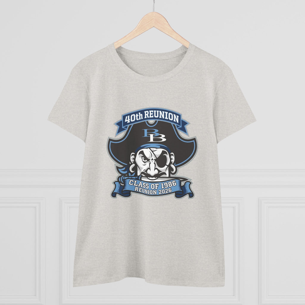 Pirate Mascot 40th Reunion Tee | Class of 1986 Reunion 2026