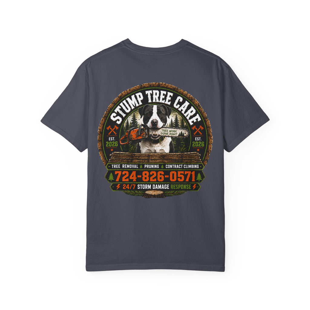 Stump Tree Care T-Shirt (Small Logo)