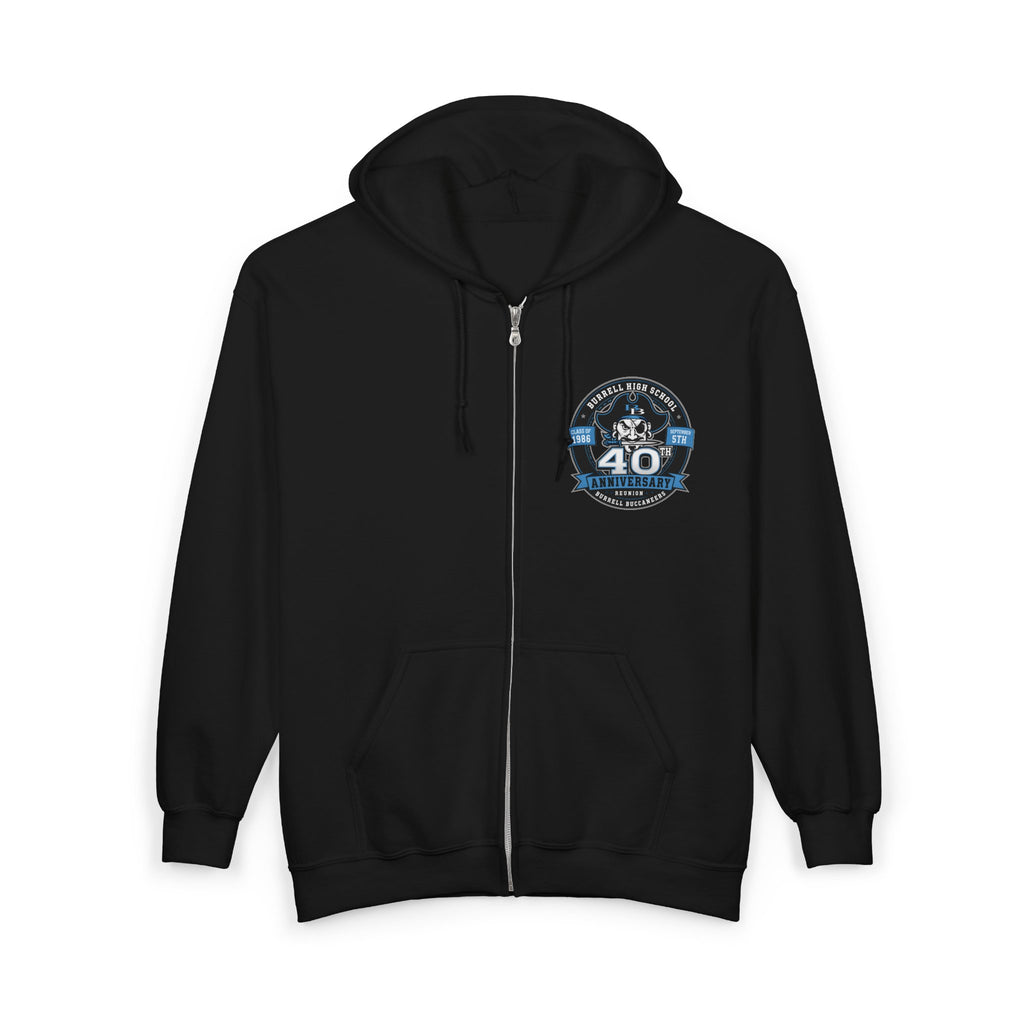 Official 40th Anniversary for the Class of 1986 Burrell High School Hoodie - 2026 Blue