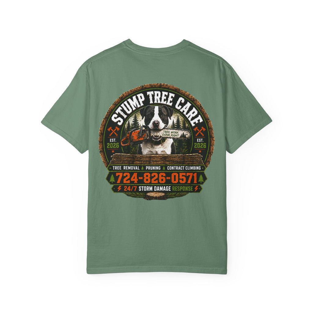 Stump Tree Care T-Shirt (Small Logo)