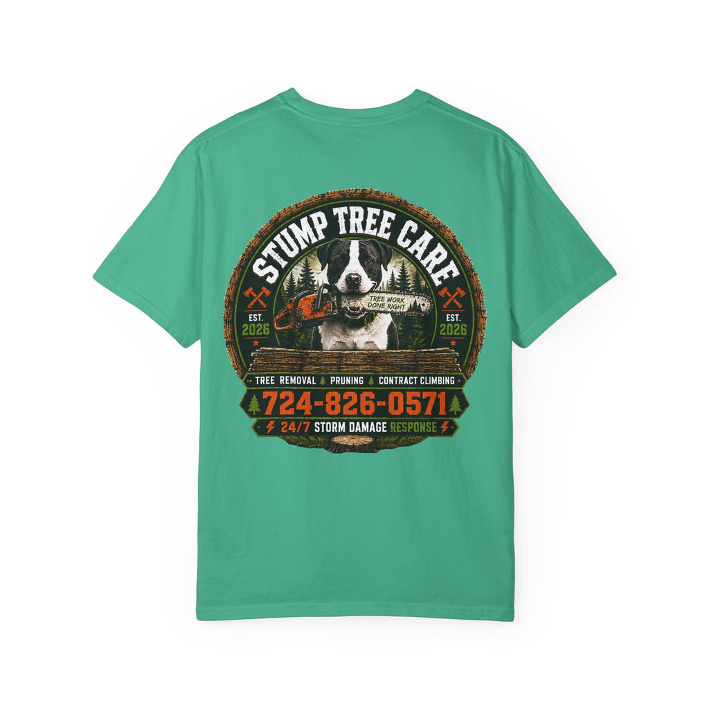 Stump Tree Care T-Shirt (Small Logo)