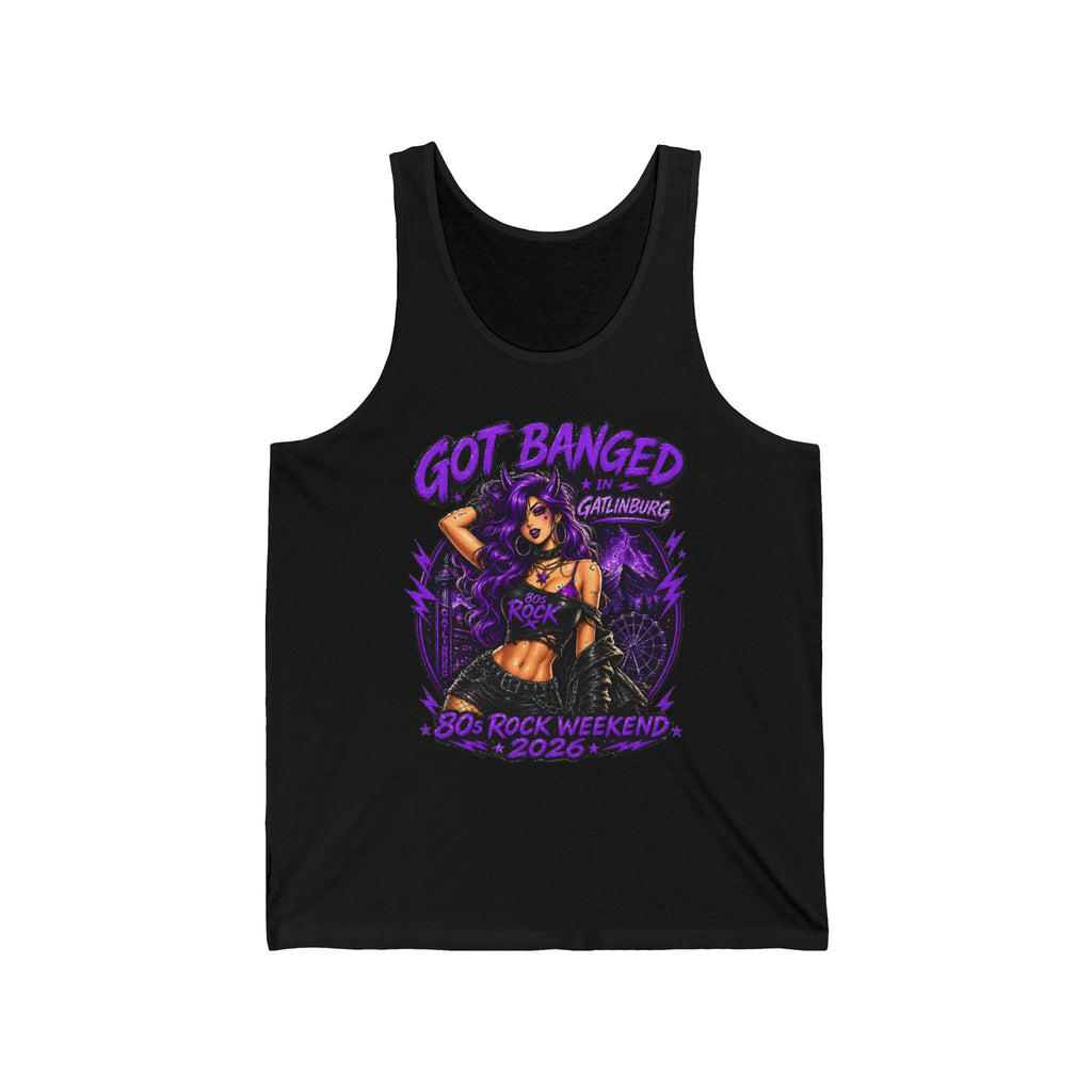 Got Banged Purple Chaos Tank Top