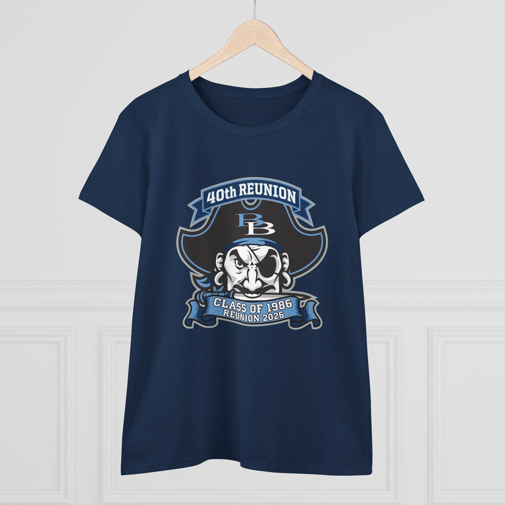 Pirate Mascot 40th Reunion Tee | Class of 1986 Reunion 2026