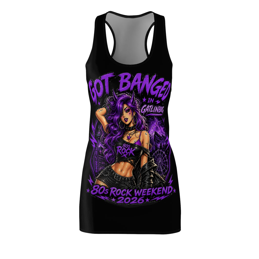 Got Banged in Gatlinburg, Dress, Racerback Rocker Chaos Pinup 80s Rock Weekend 2026