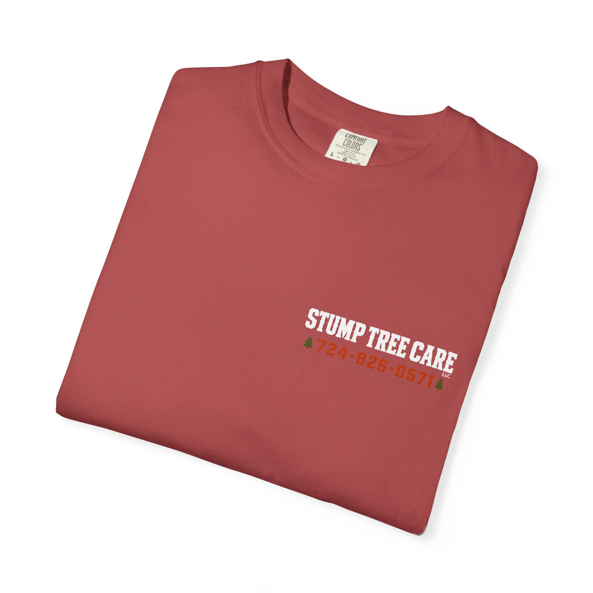 Stump Tree Care T-Shirt (Small Logo)