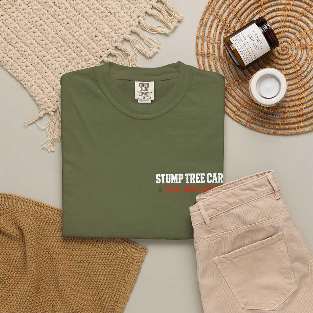 Stump Tree Care T-Shirt (Small Logo)