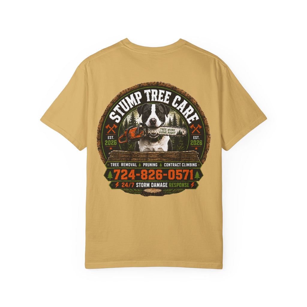 Stump Tree Care T-Shirt (Small Logo)