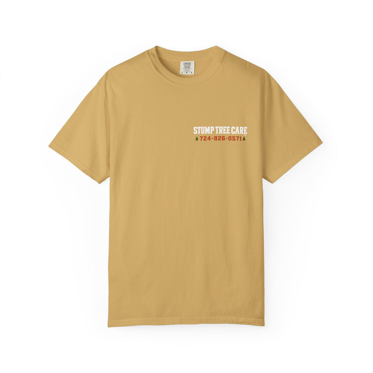 Stump Tree Care T-Shirt (Small Logo)