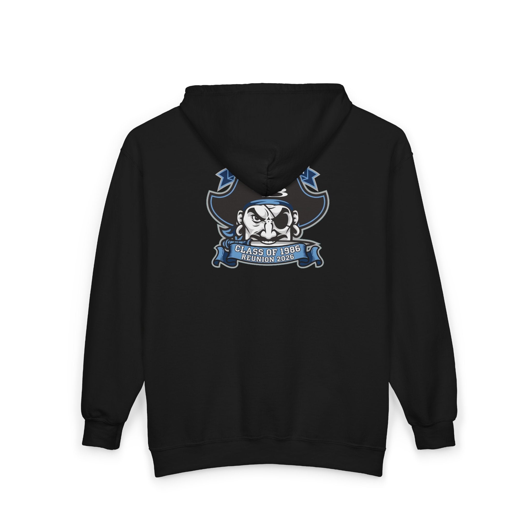 Official 40th Anniversary for the Class of 1986 Burrell High School Hoodie - 2026 Blue