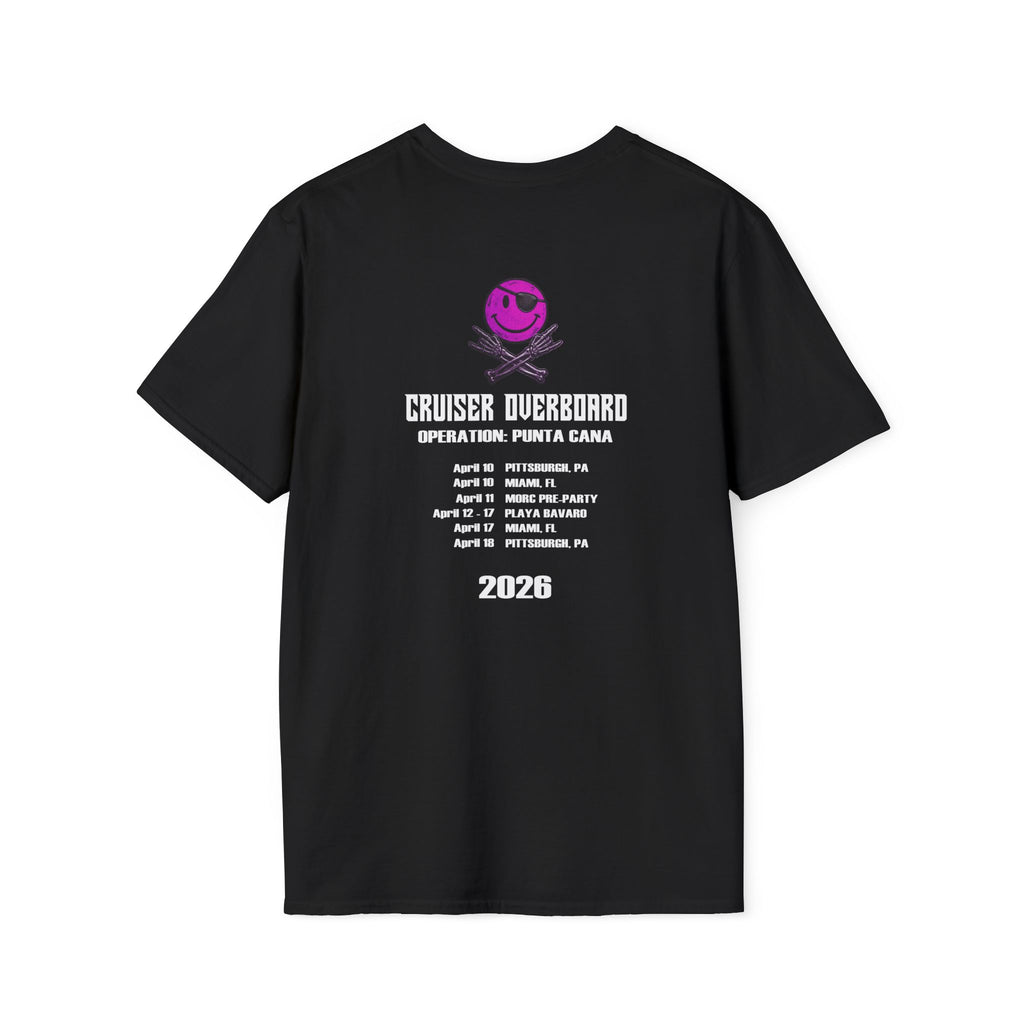 Smile Cruiser Overboard Pittsburgh - T-Shirt Pink