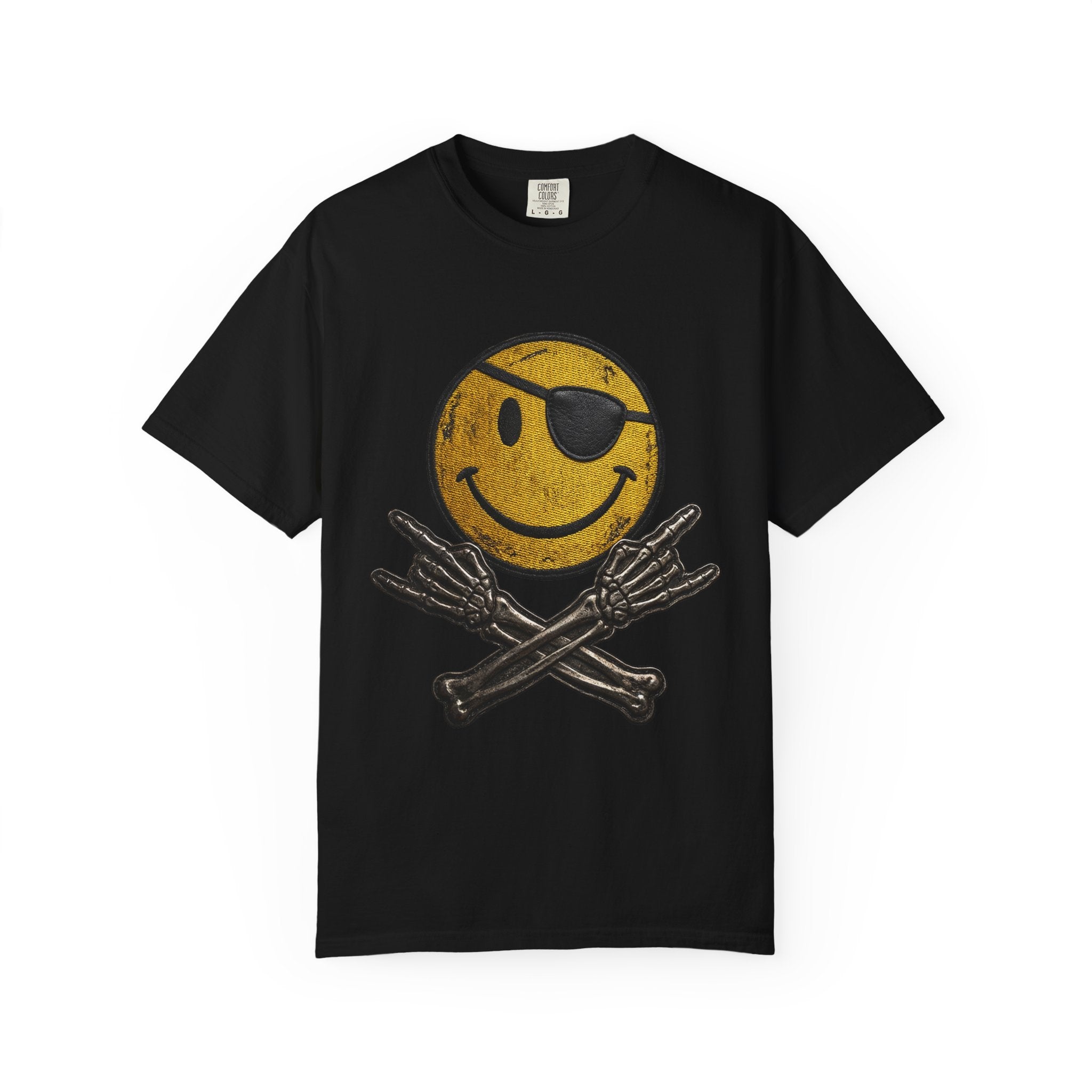 Patchey — Purple Eyepatch Smile T-Shirt