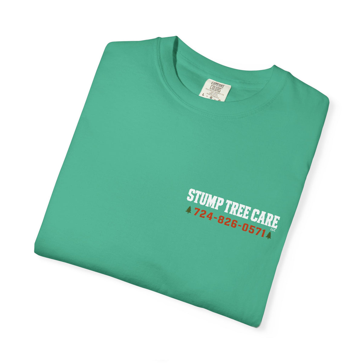 Stump Tree Care T-Shirt (Small Logo)