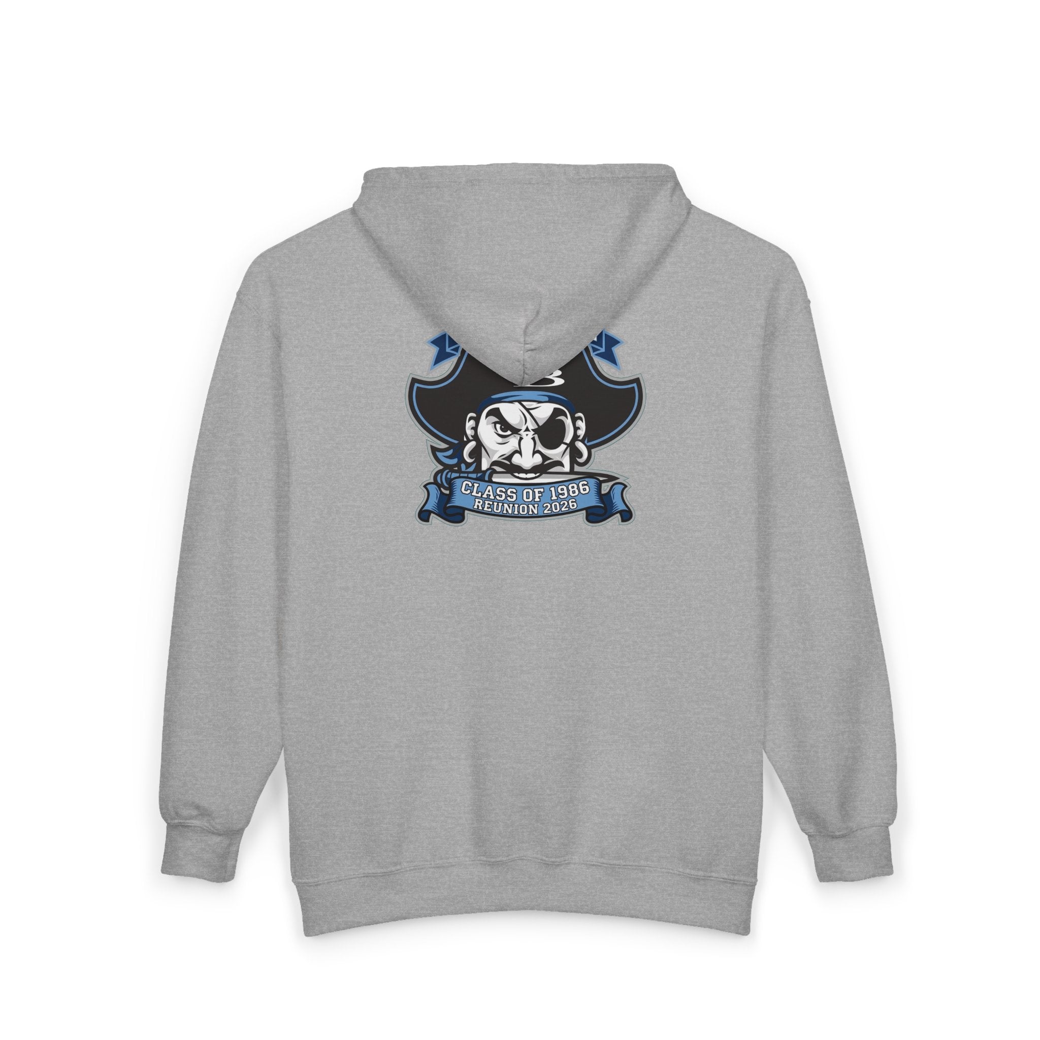 Official 40th Anniversary for the Class of 1986 Burrell High School Hoodie - 2026 Blue