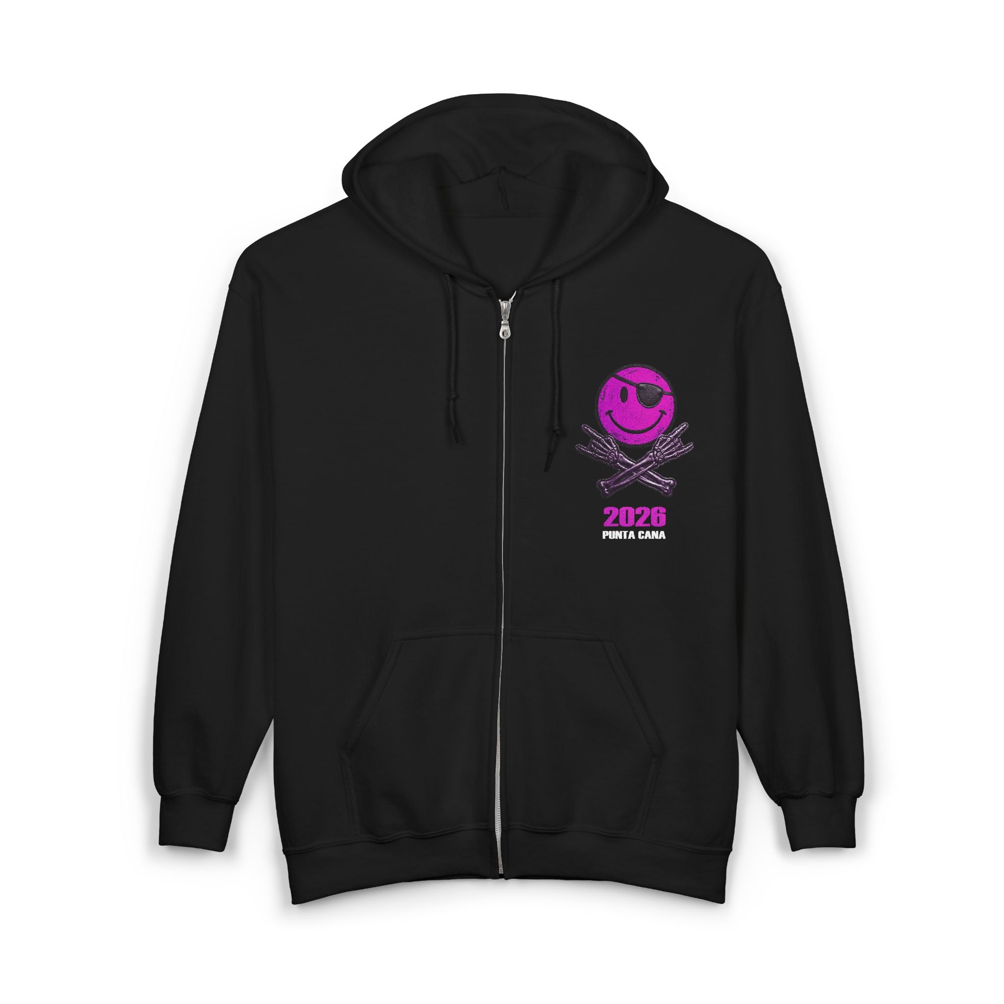 Smile Hoodie Pink