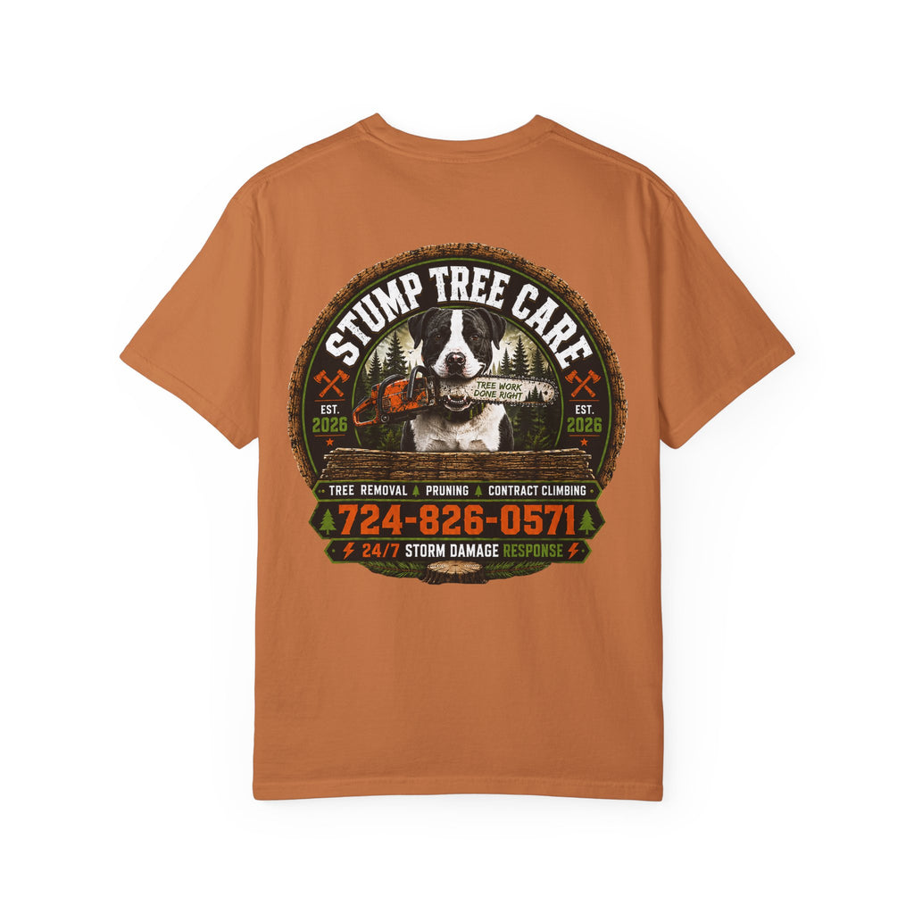 Stump Tree Care T-Shirt (Small Logo)