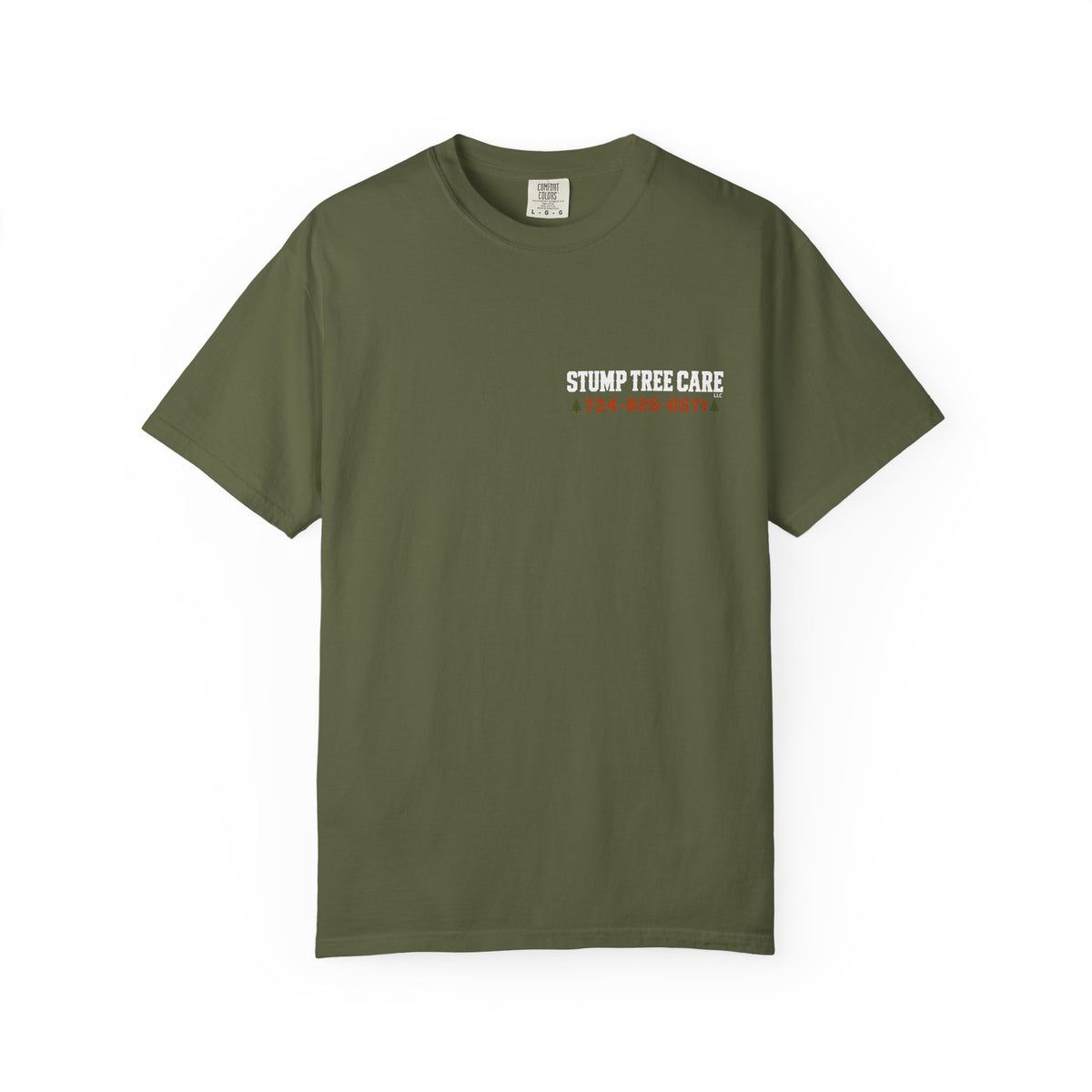 Stump Tree Care T-Shirt (Small Logo)