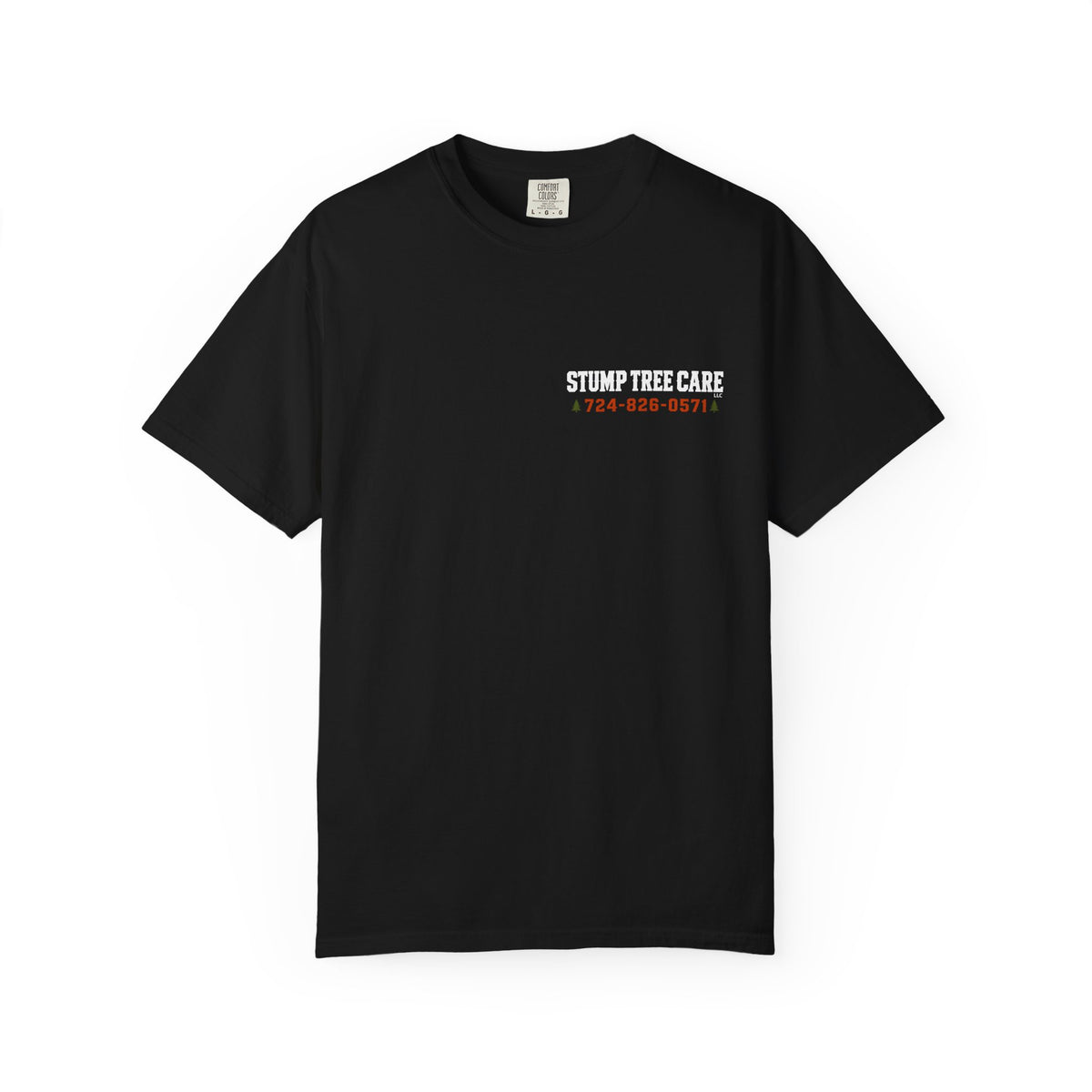 Stump Tree Care T-Shirt (Small Logo)