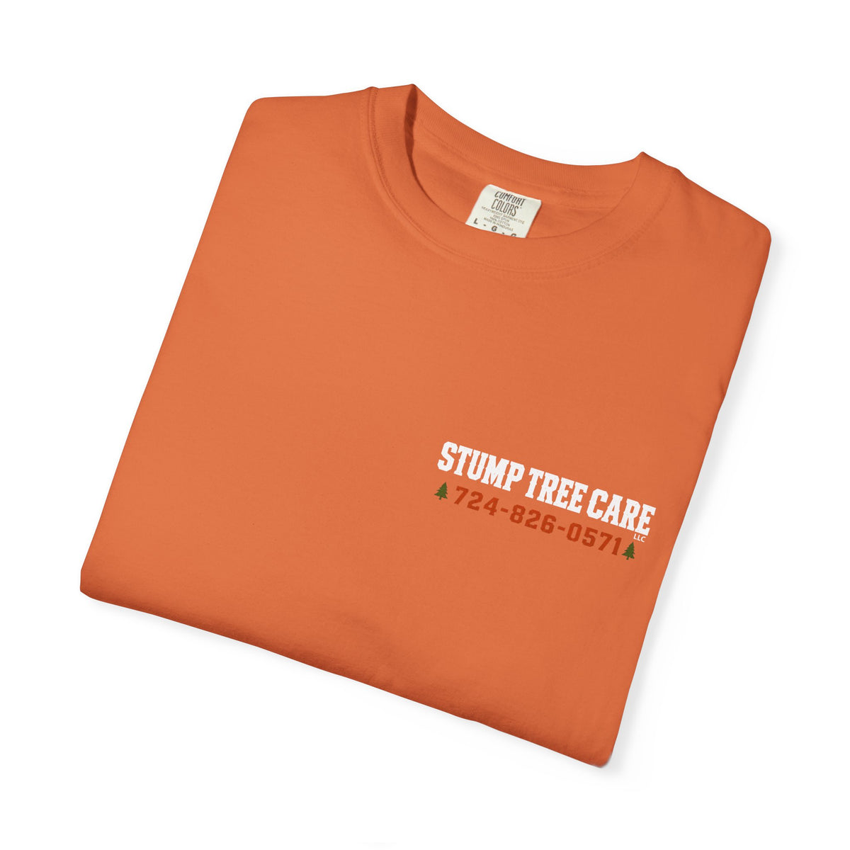 Stump Tree Care T-Shirt (Small Logo)
