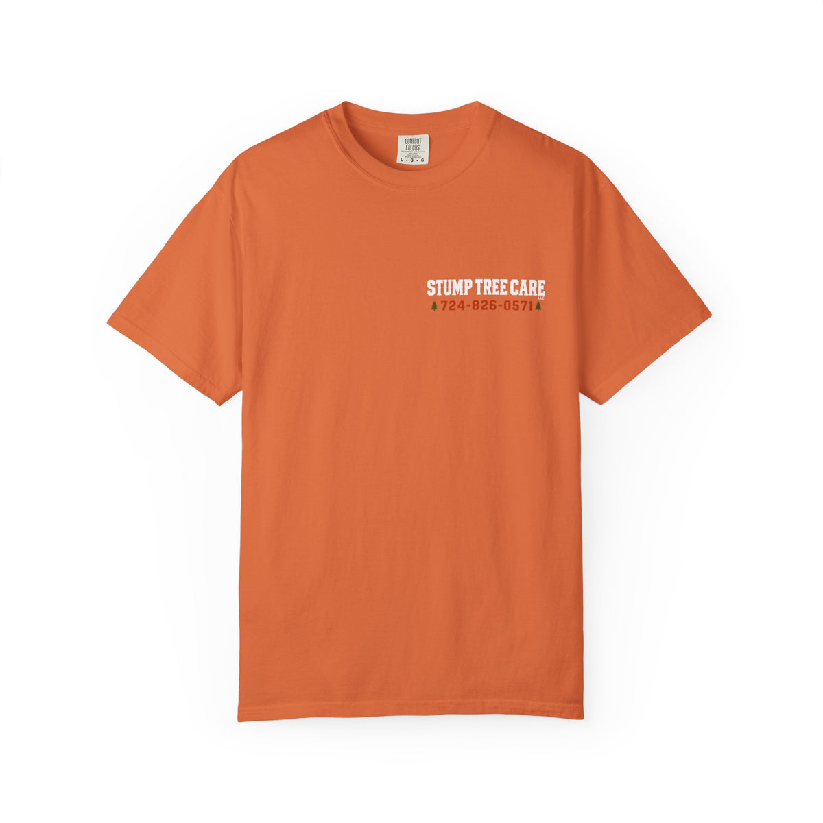 Stump Tree Care T-Shirt (Small Logo)