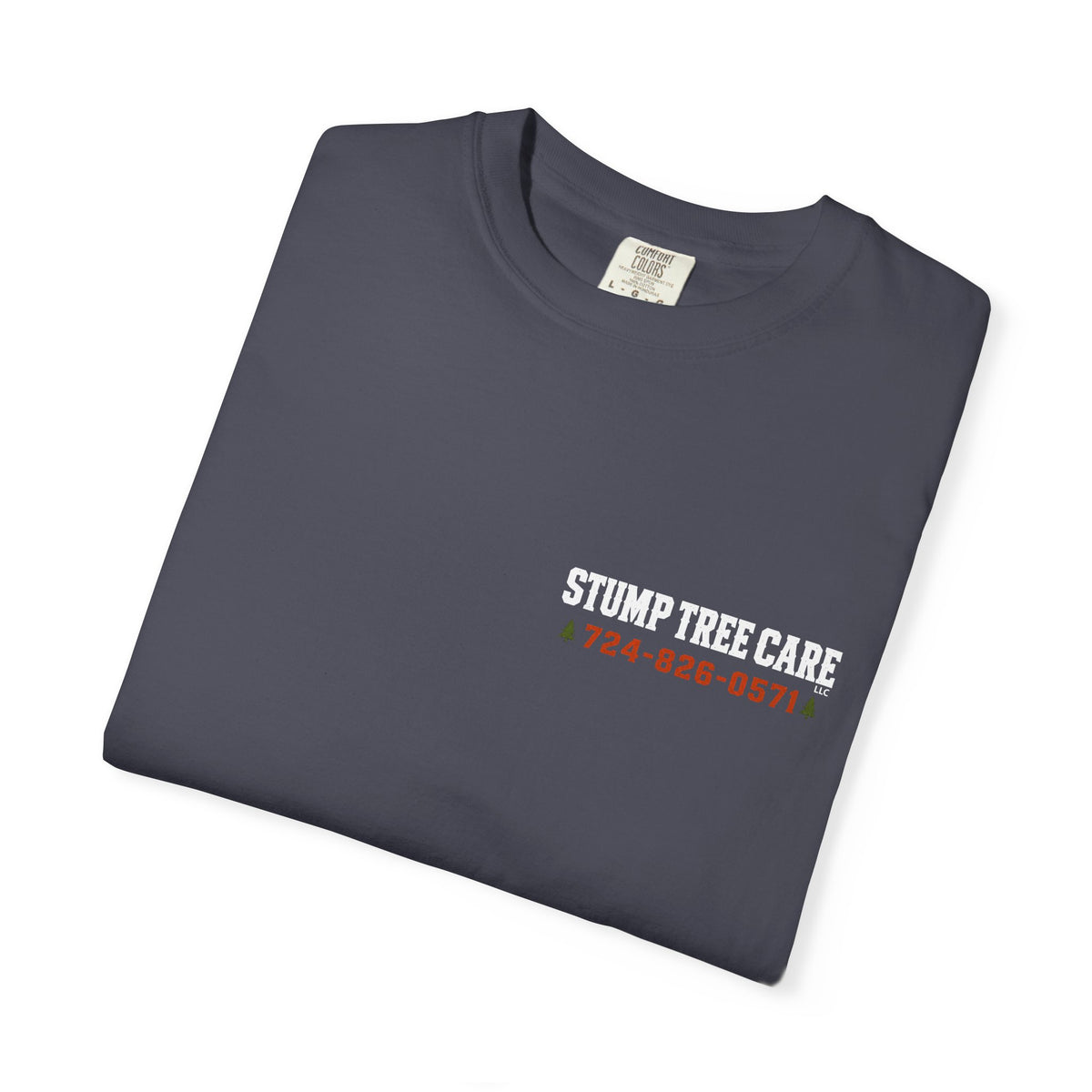 Stump Tree Care T-Shirt (Small Logo)